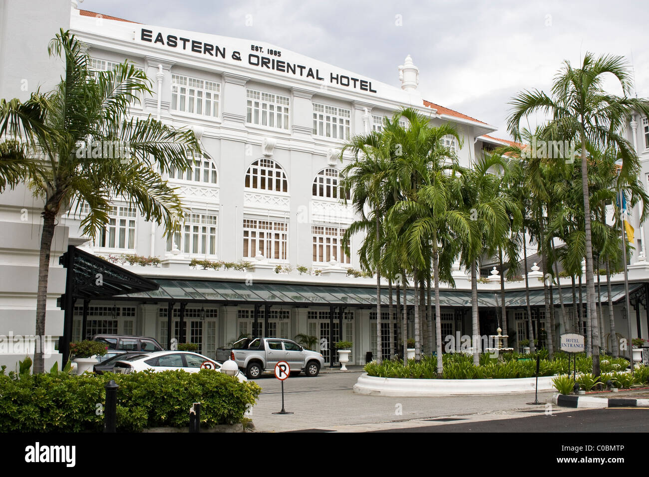 Orientale e Oriental Hotel, Penang, Malaysia Foto Stock