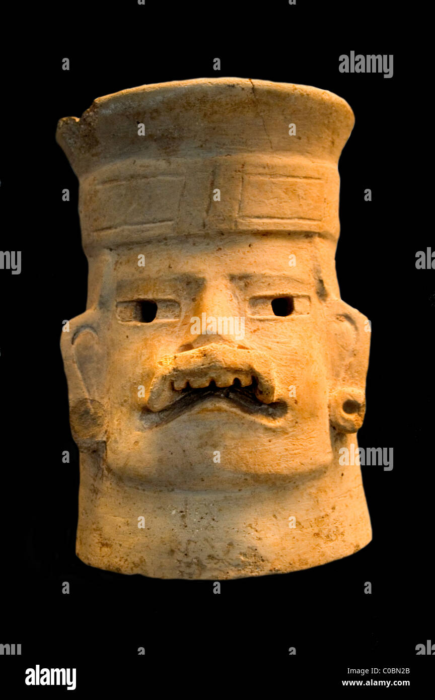 Oaxaca Monte Albán Messico Zapothec colombiano sito archeologico Mesoamerica messicano meso American Foto Stock