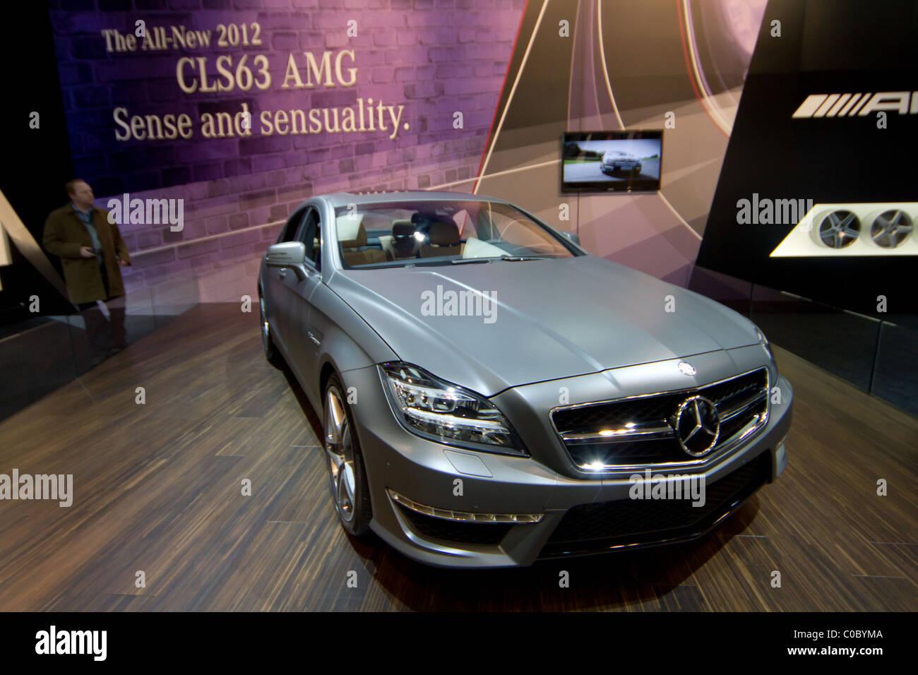 Mercedes Benz cls63 AMG Foto Stock