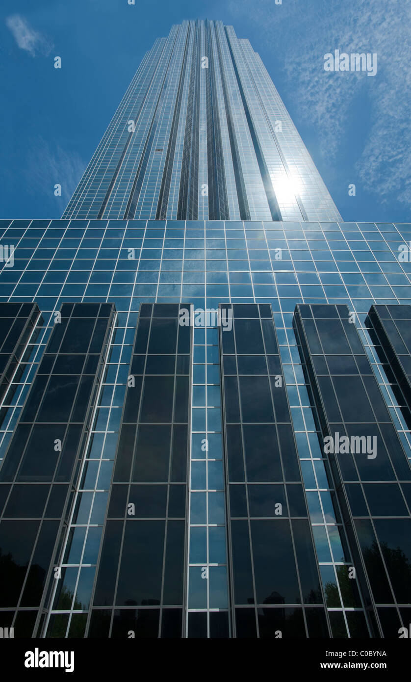 La torre di Williams (ex Transco Tower) , con sede a Houston, Texas, Stati Uniti d'America Foto Stock