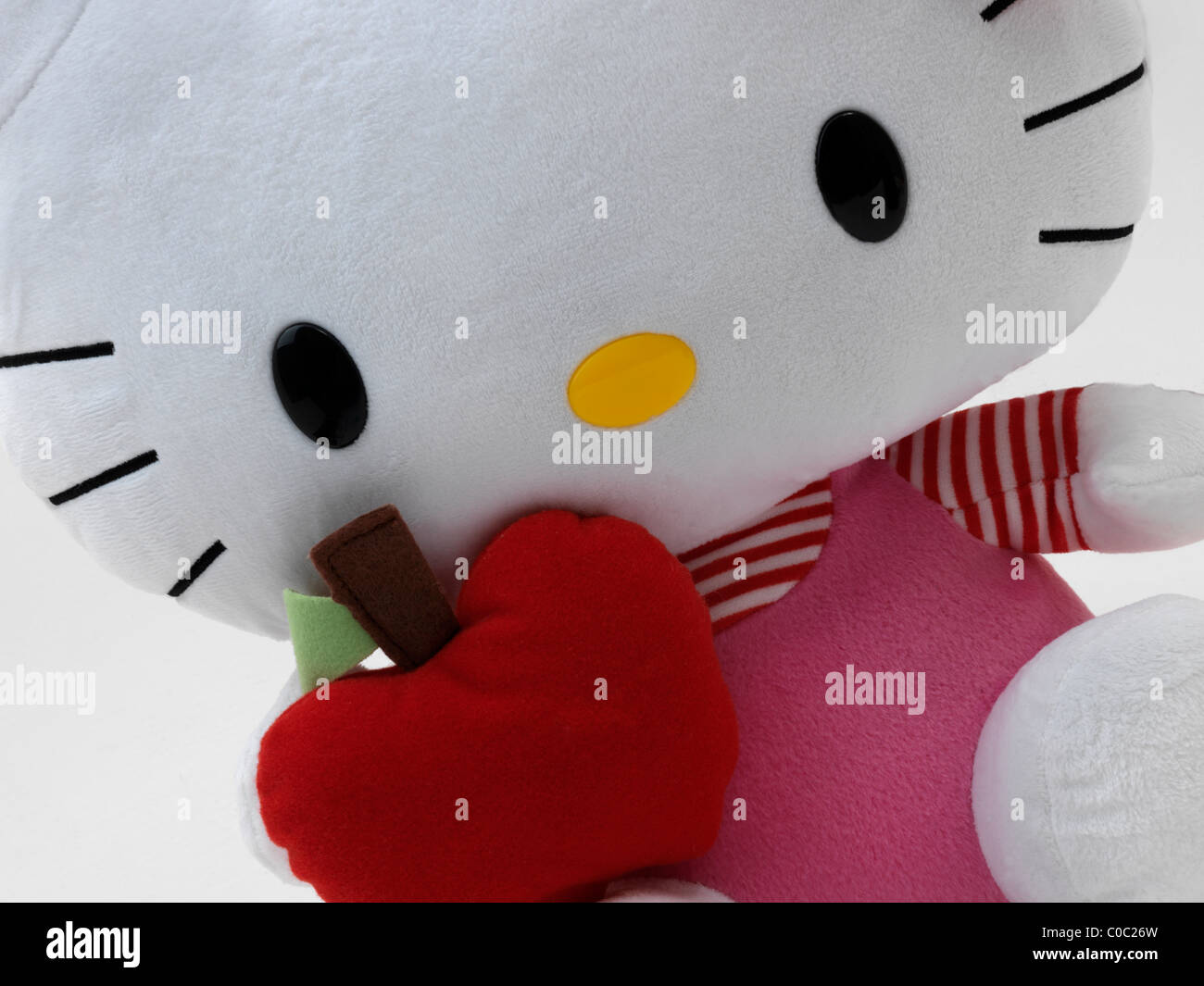 Hello Kitty Peluche Foto Stock