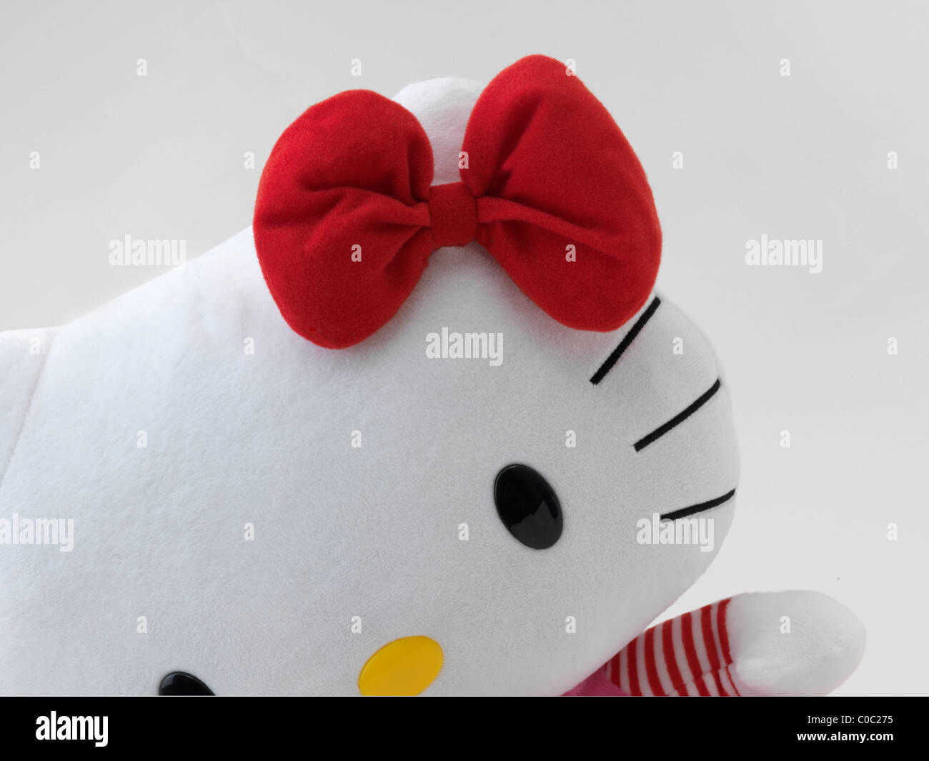 Hello Kitty Peluche Foto Stock