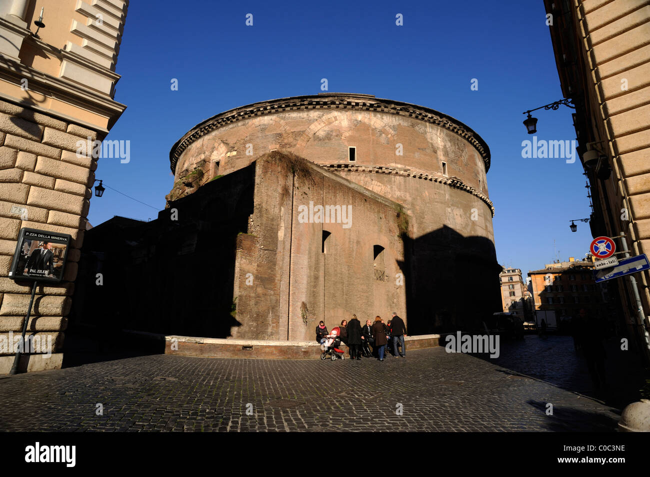 Pantheon a Roma Italia Foto Stock