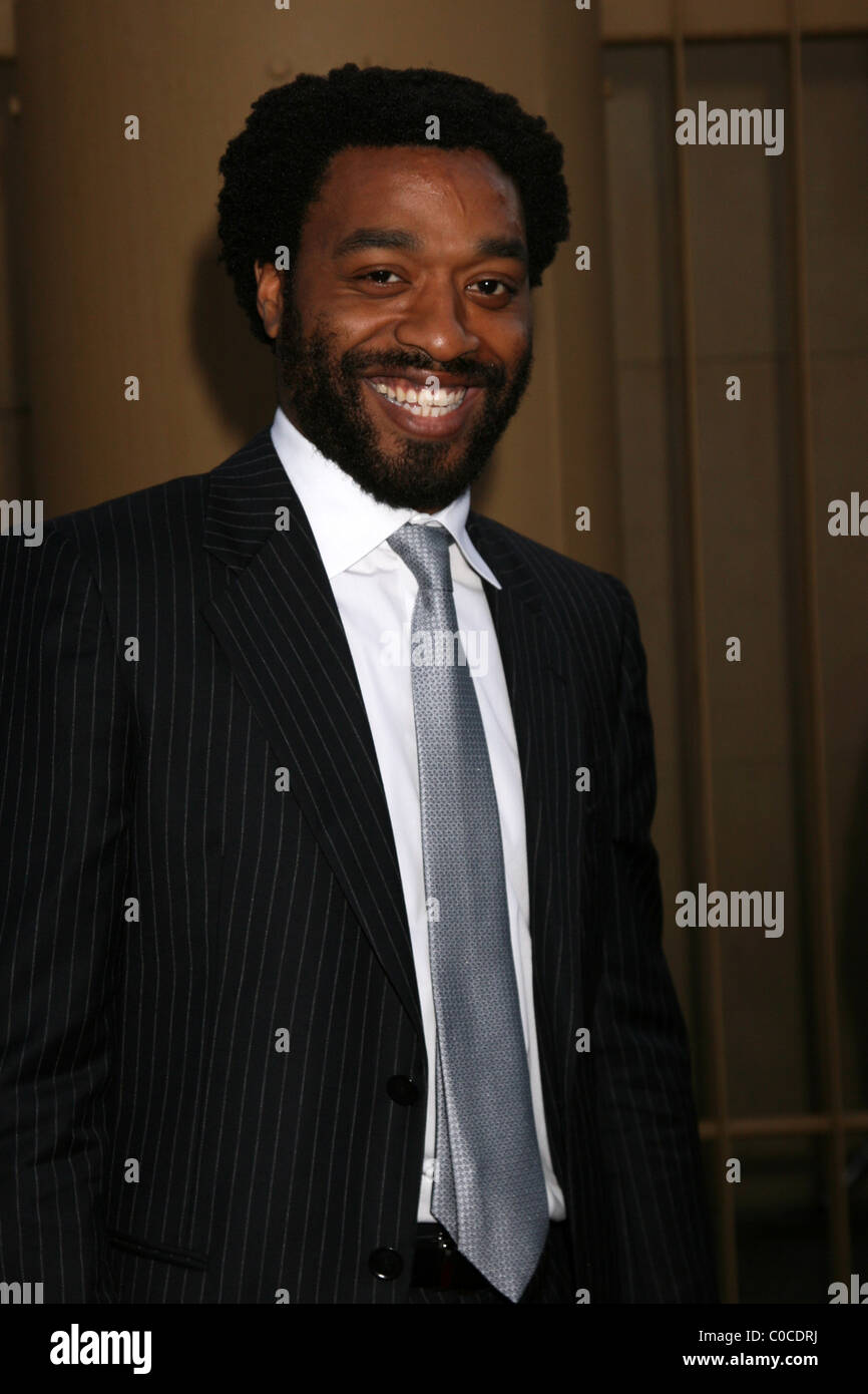 Chiwetel Ejiofor Premiere di "Redbelt' rappresentata presso il teatro egiziano di Los Angeles, California - 07.04.08 Foto Stock