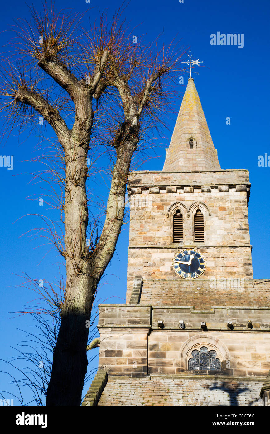 Chiesa parrocchiale di Santa Trinità St Andrews Fife Scozia Scotland Foto Stock