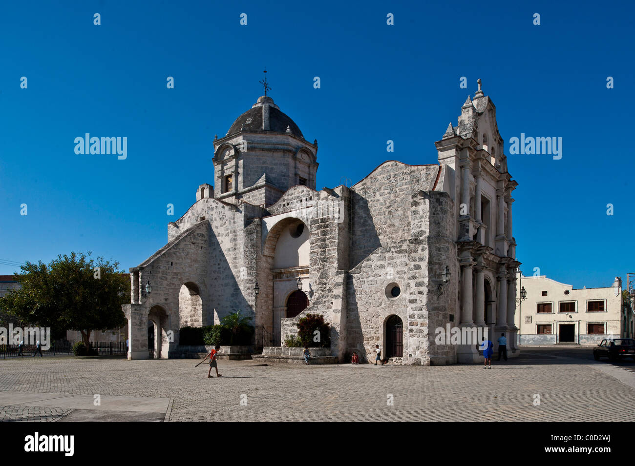 La chiesa di San Francisco de Paula Siglo de l'Avana Vecchia Cuba Foto Stock