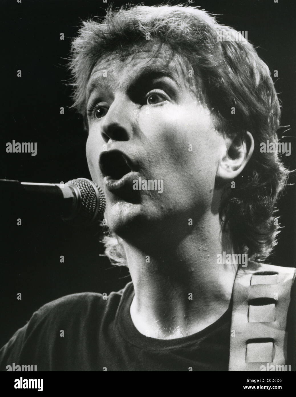 TOM ROBINSON inglese il cantante-cantautore circa 1984 Foto Stock