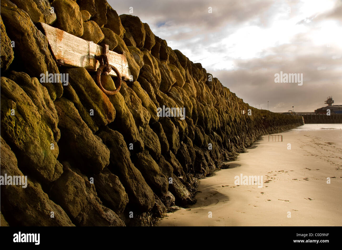 Folkestone Harbour, Kent Foto Stock