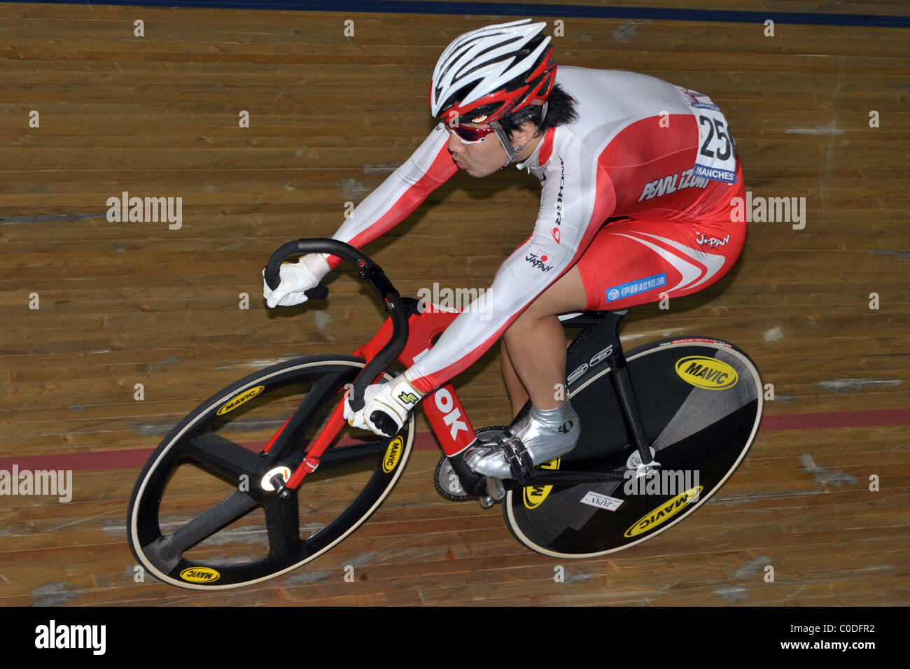 Mens Kierin UCI Manchester Velodrome mavic, Foto Stock