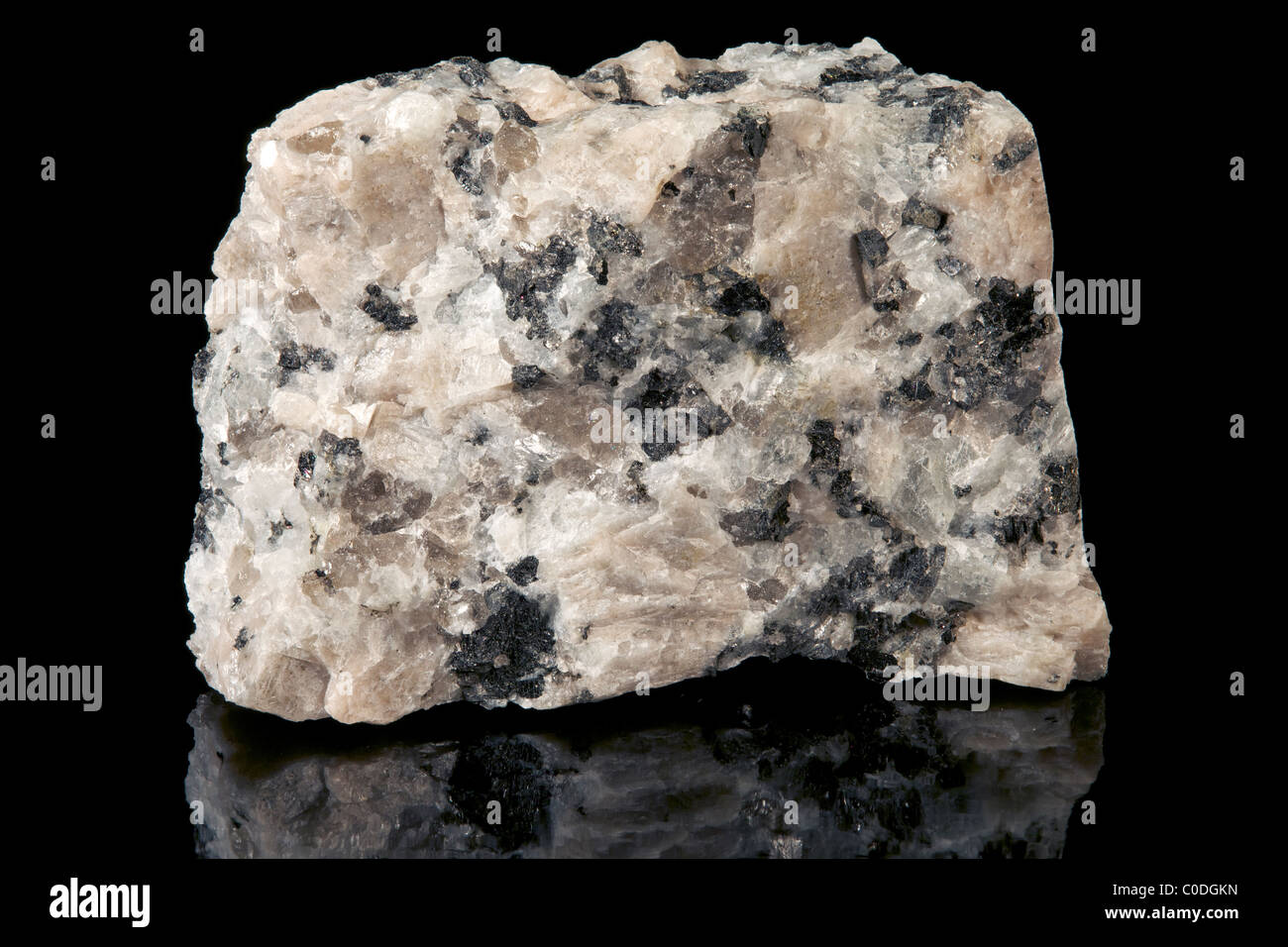 Biotite Granito (Plutonic roccia ignea), Minnesota Foto Stock