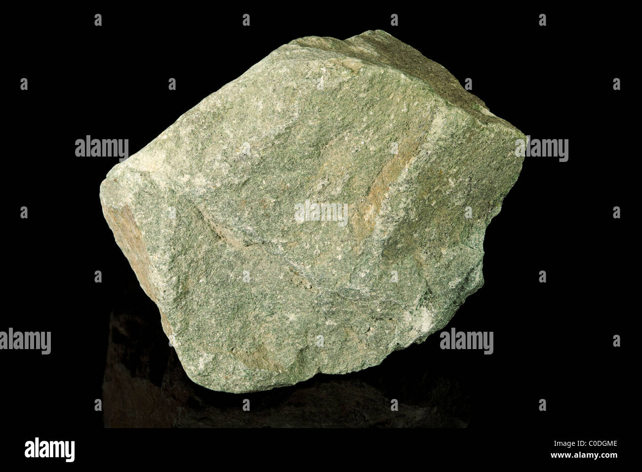 Eclogite (a grana grossa roccia metamorfica) Foto Stock