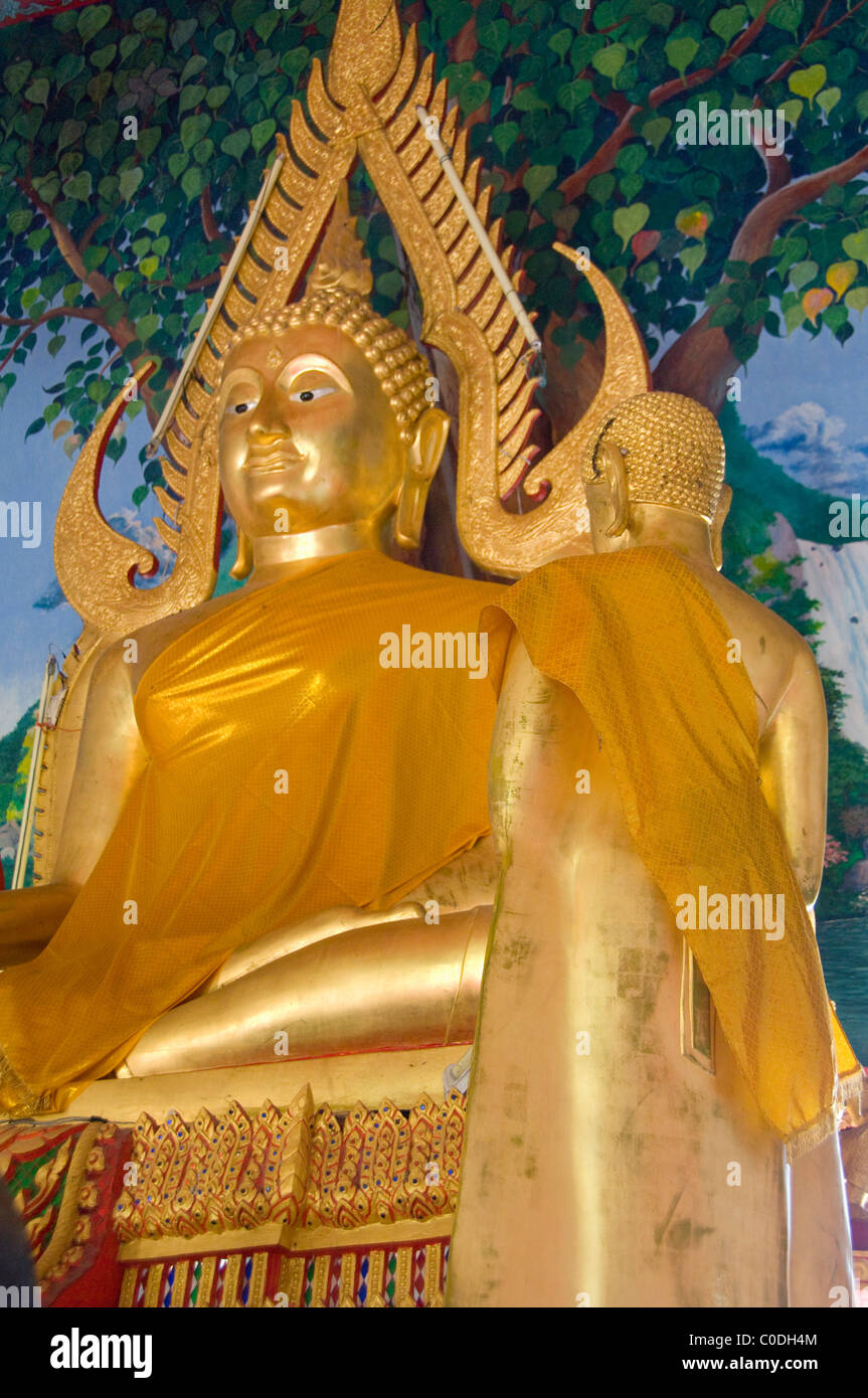 Thailandia, Ko Samui (aka Koh Samui). Wat Plai Laem aka Plai Laem Tempio. Foto Stock