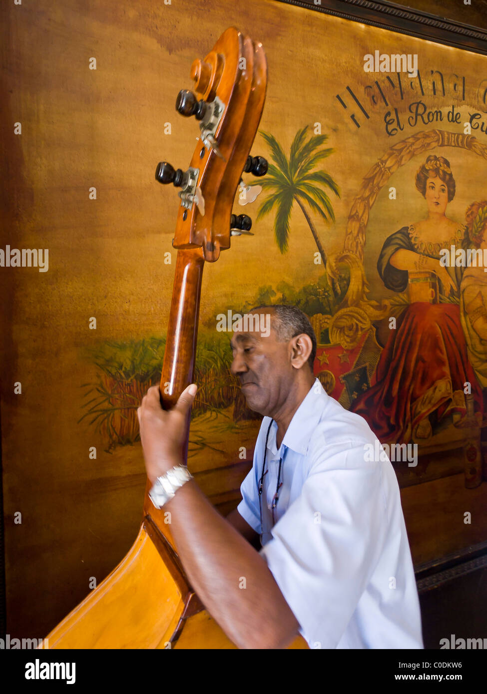 Havana Club Band che suona musica Cubana Foto Stock