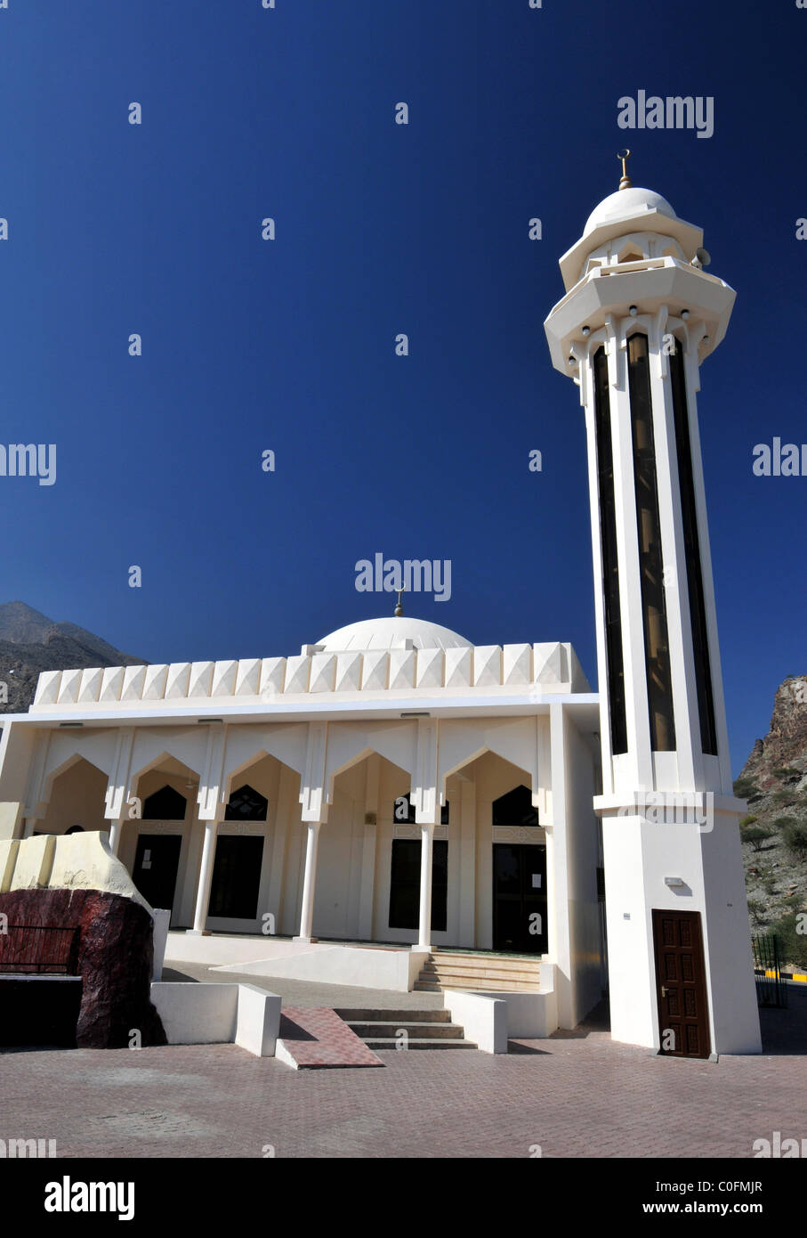 La moschea di Al Rustaq e. Il Sultanato di Oman. Foto Stock