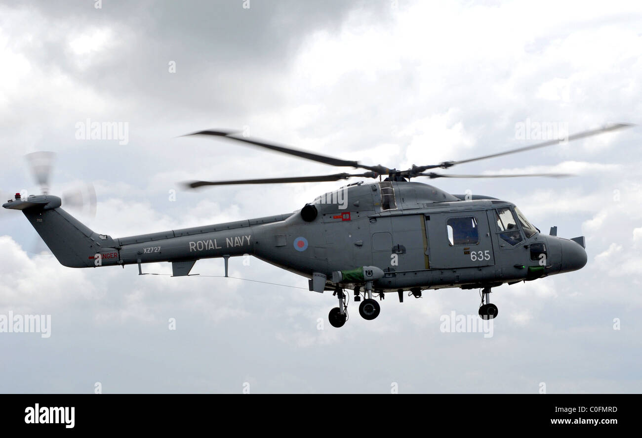 Il Westland Lynx è un cittadino britannico di multi-purpose elicottero militare. Foto Stock