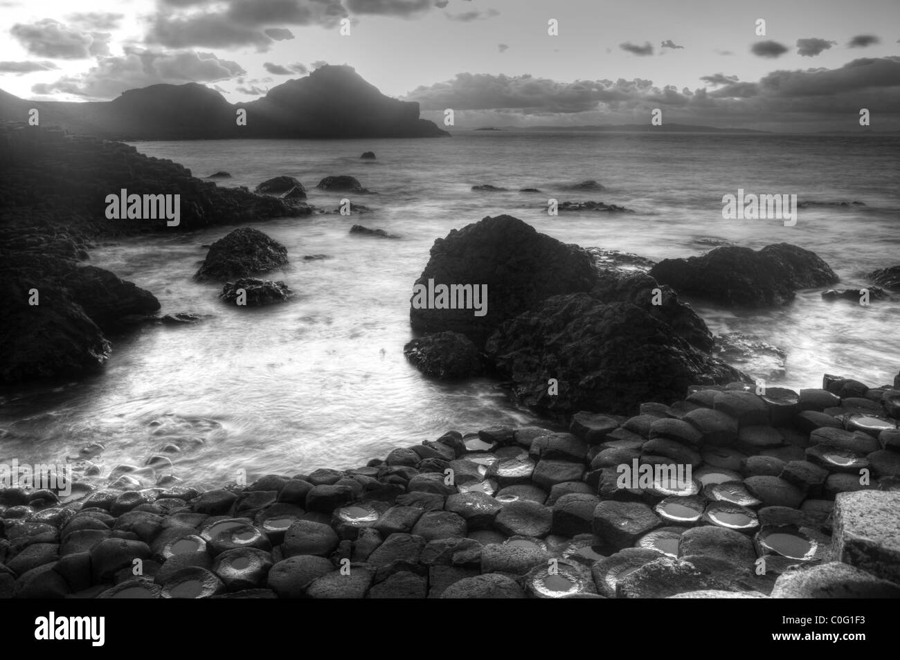 In Irlanda del Nord la Causeway Coast Foto Stock
