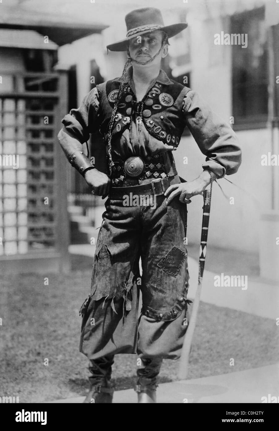 Vintage foto di attore americano, sceneggiatore, regista e produttore Douglas Fairbanks Sr (1883 - 1939). Foto Stock