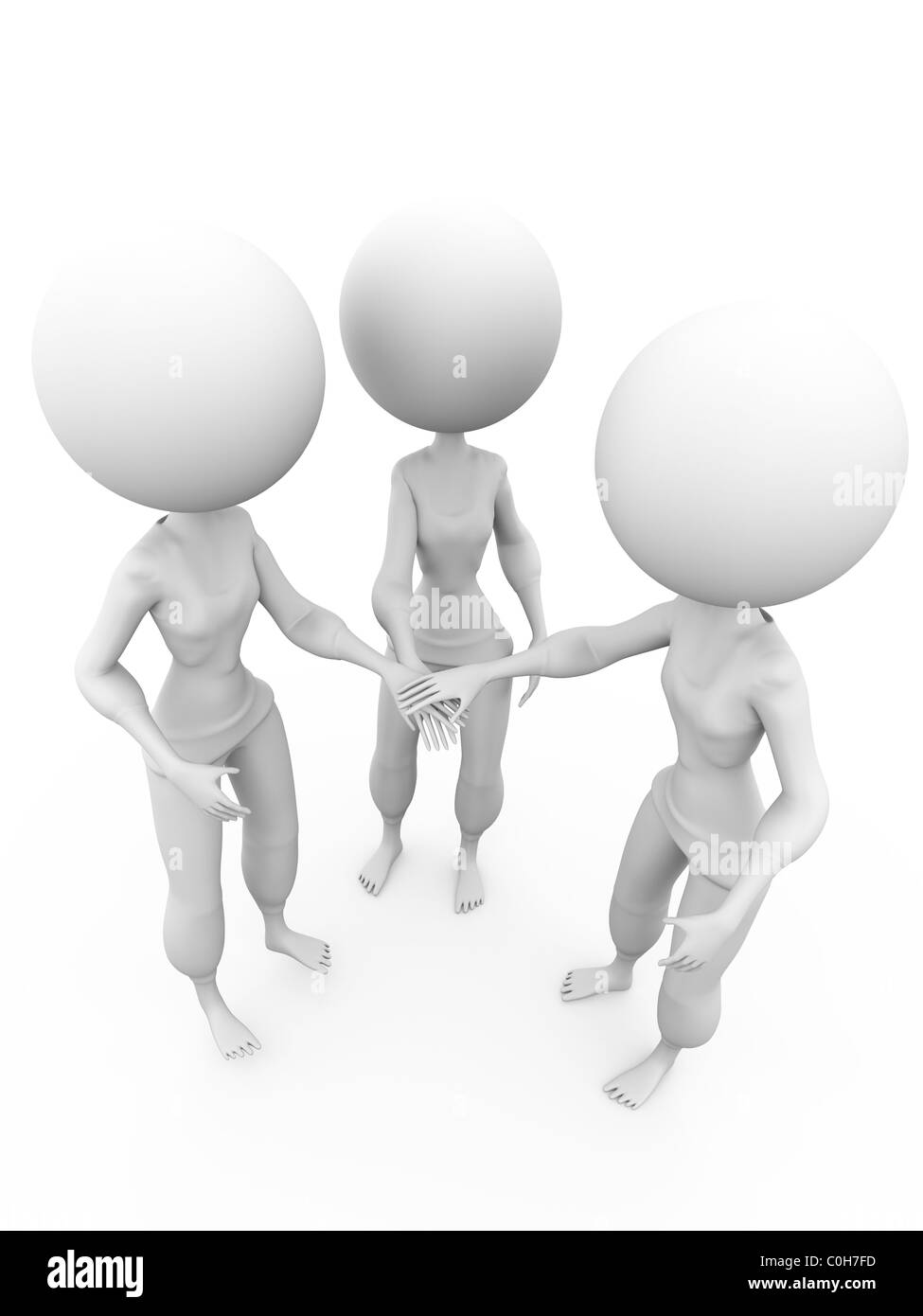 Squadra Foto Stock