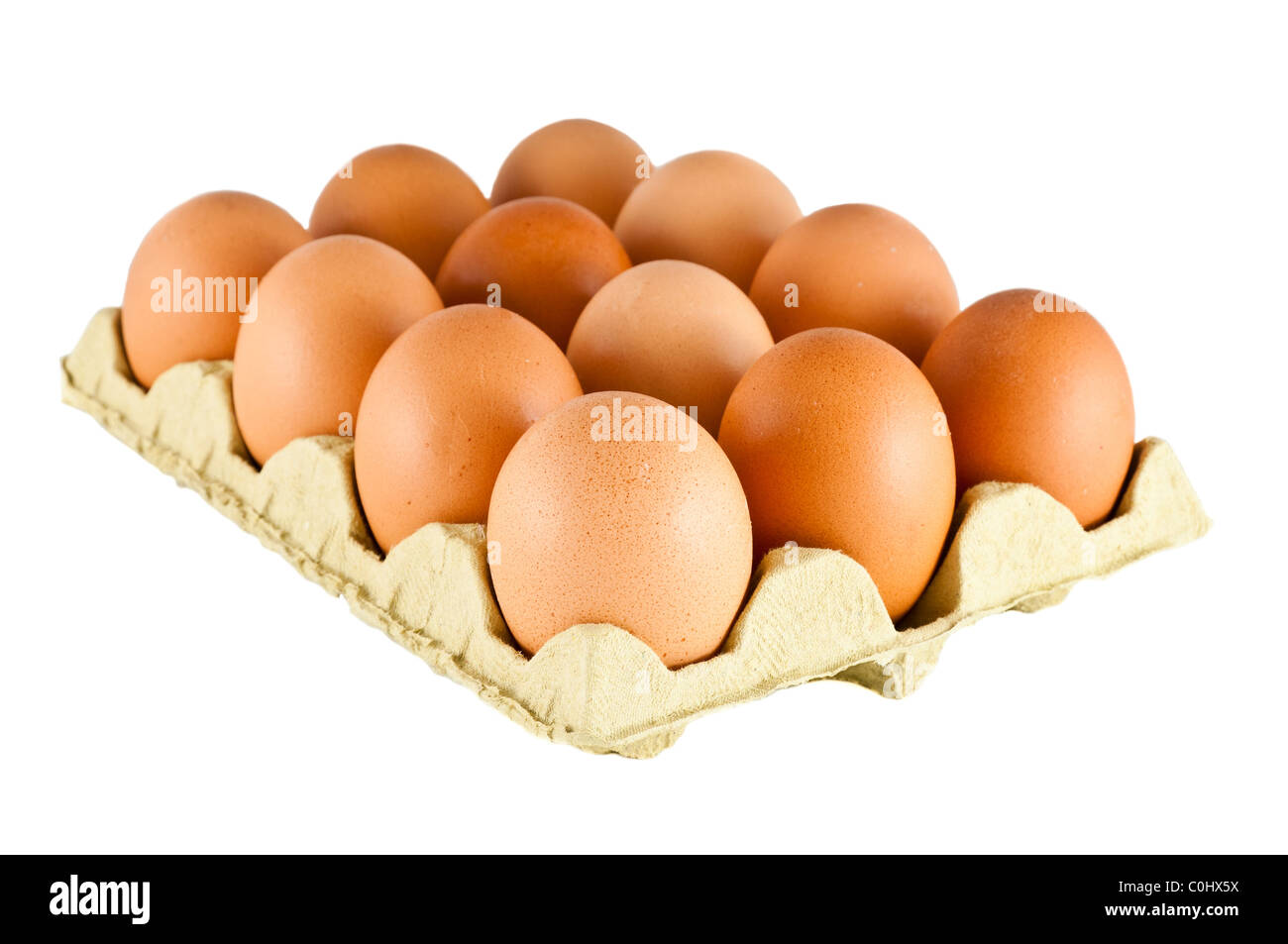 Uova di Brown Foto Stock