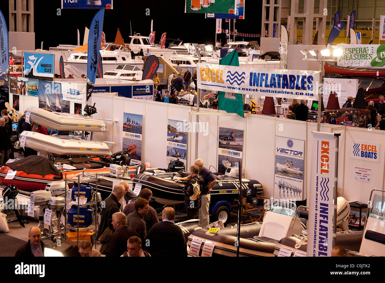 Tempo libero, caravan e Boat Show National Exhibition Centre di Birmingham. NEC n.c.a. Foto Stock