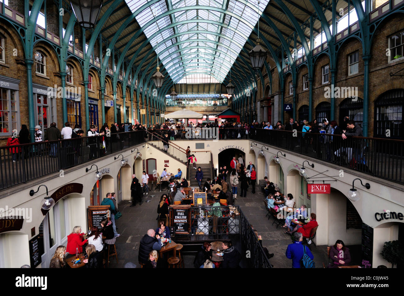 Mercato di Covent Garden, Londra, Inghilterra, Regno Unito Foto Stock