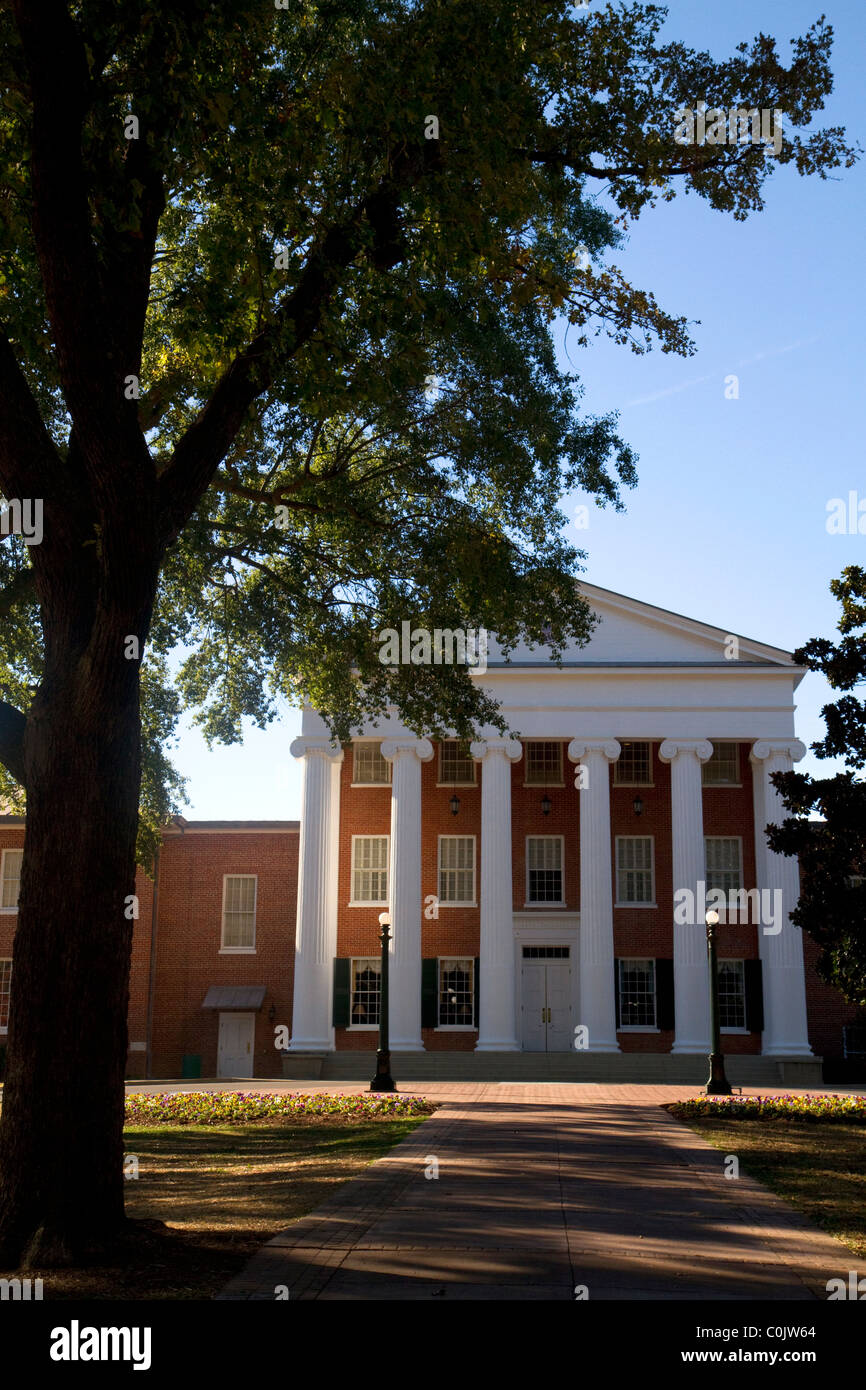 Il liceo è il più antico edificio del campus della University of Mississippi si trova a Oxford, Mississippi, Stati Uniti d'America. Foto Stock
