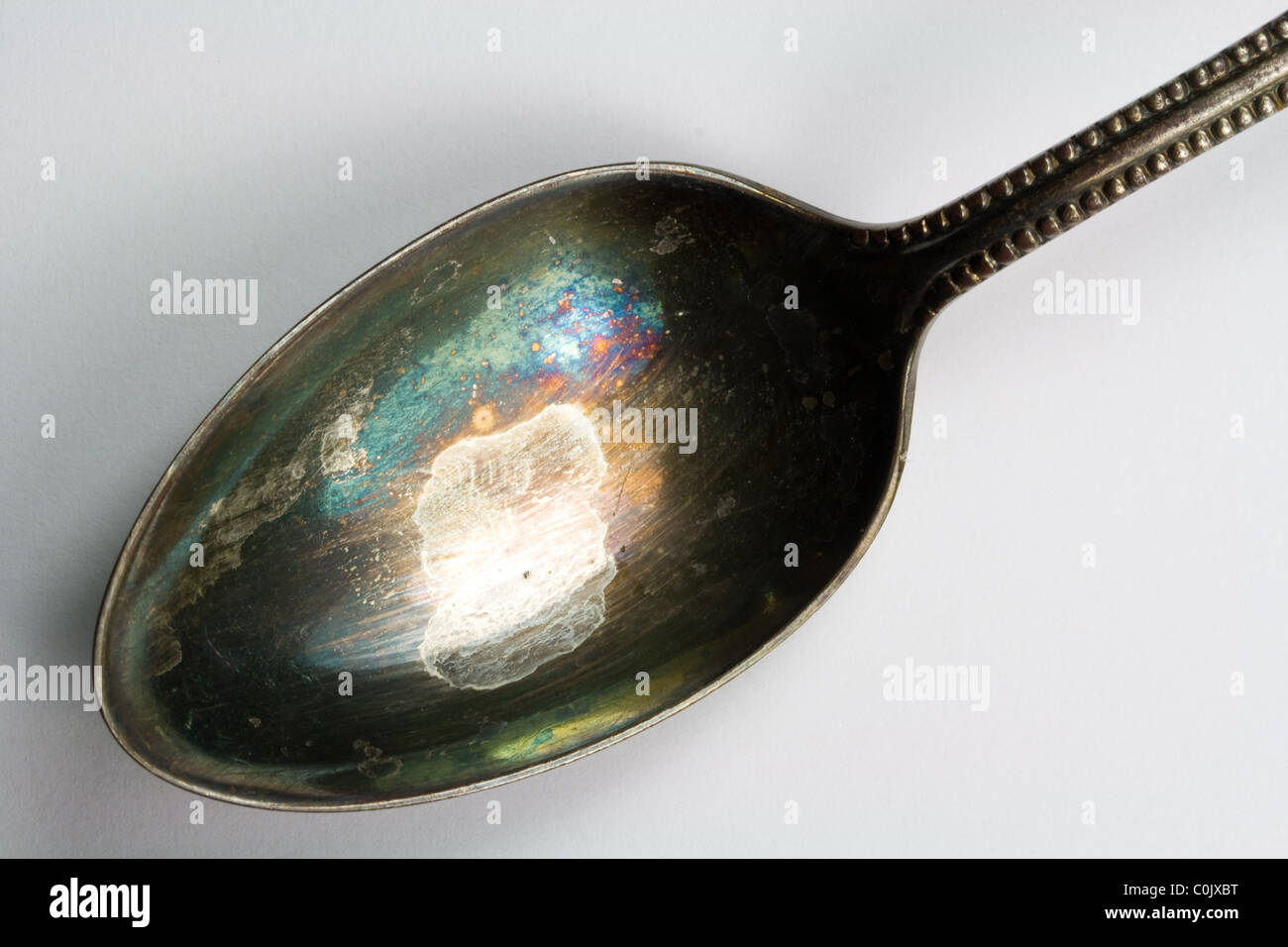 Cucchiaio d'argento immagini e fotografie stock ad alta risoluzione - Alamy