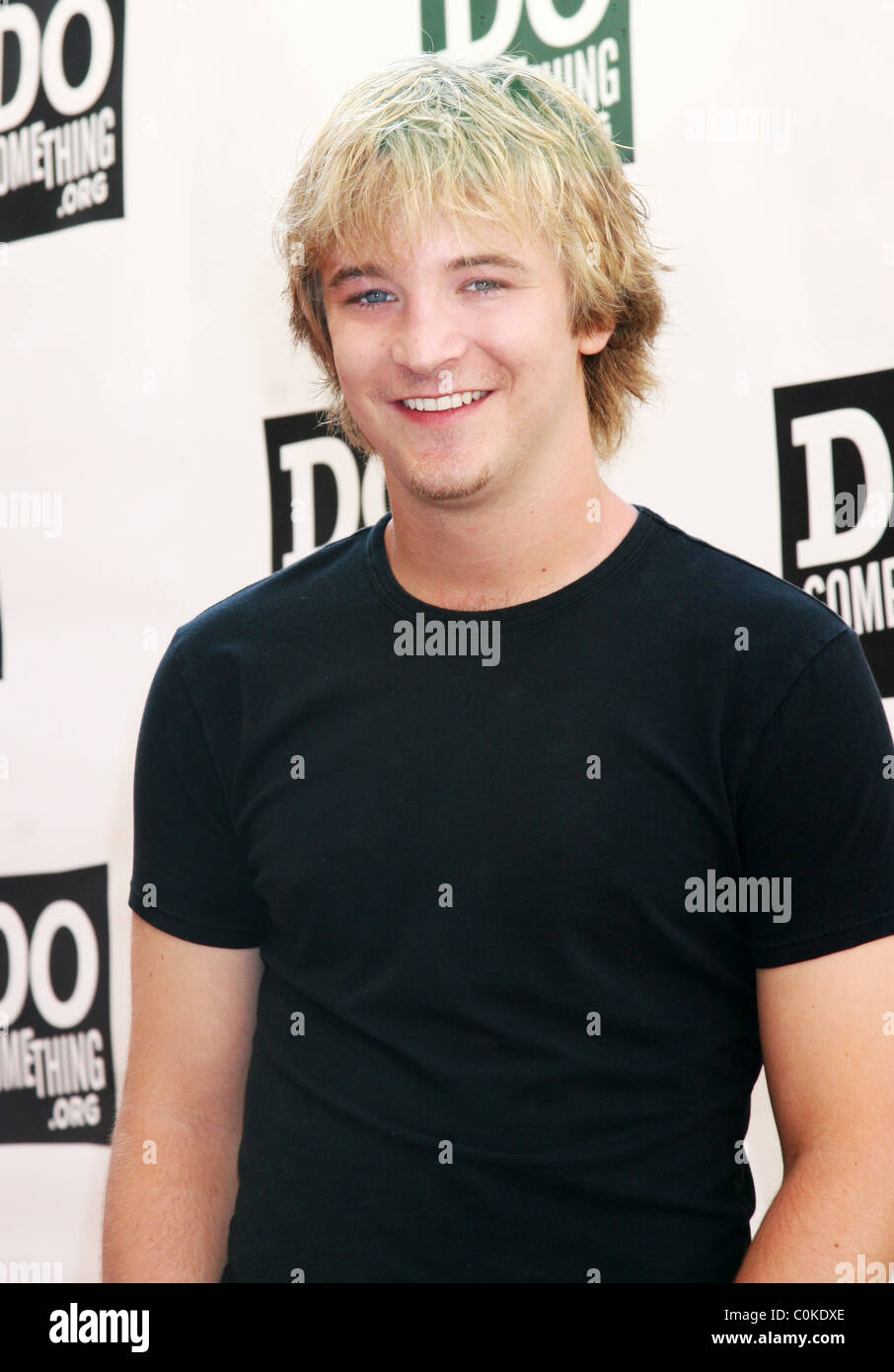 Michael Welch il 'Do qualcosa Awards', la pre-party di "Teen Choice 2008" al livello 3 Club di Hollywood & Highland - Foto Stock