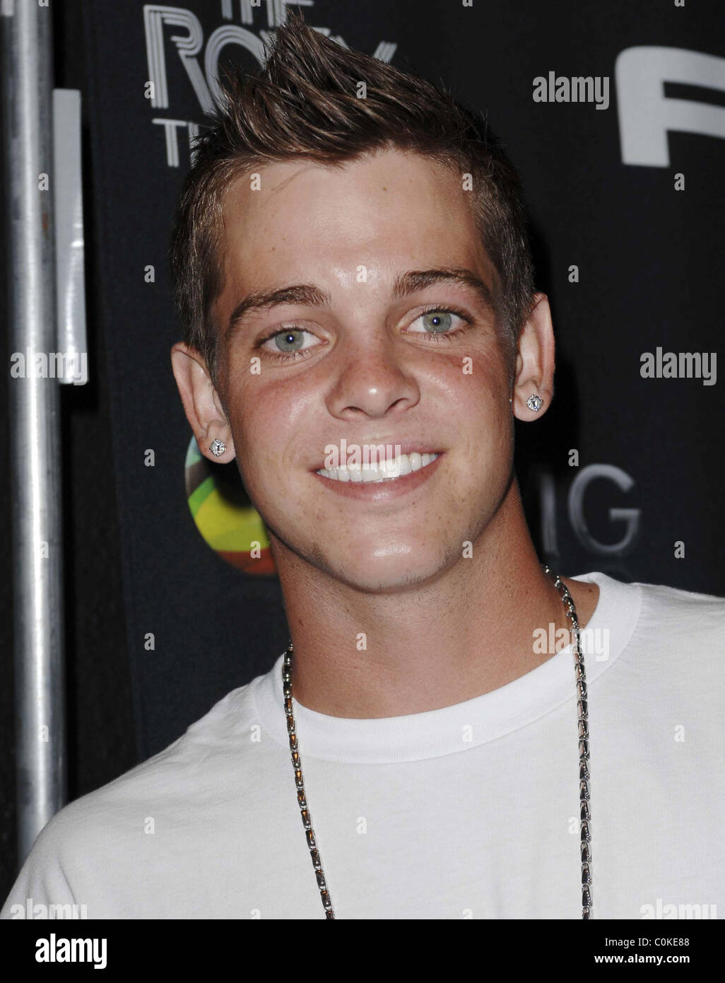 Ryan Sheckler Flo Live TV Mobile presenta X-Games After Party tenuto presso il Roxy in Hollywood Los Angeles, California - 01.08.08 Foto Stock