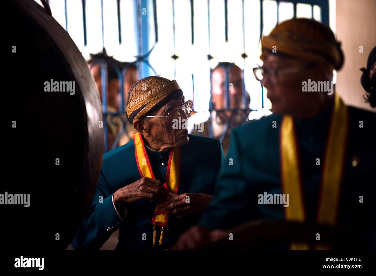 Sekaten tradizione del Palazzo Surakarta Java Centrale Indonesia Foto Stock