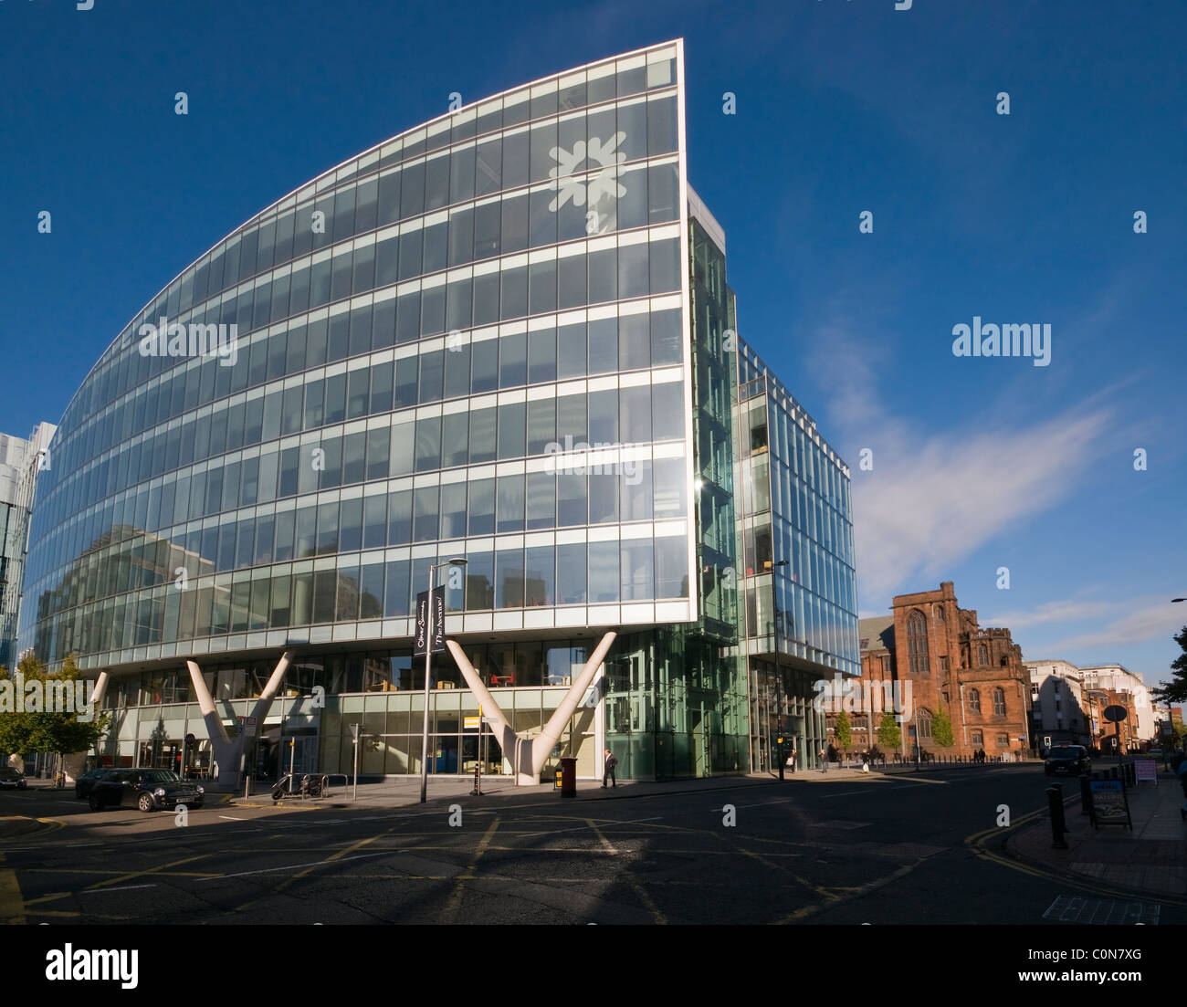 Royal Bank of Scotland edificio Deansgate Manchester Foto Stock