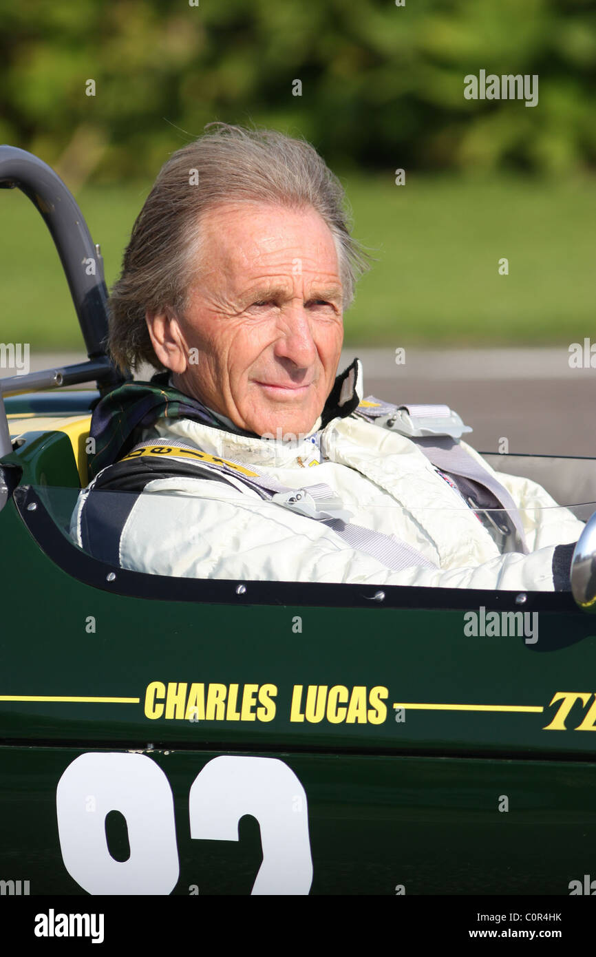 Derek Bell il Goodwood - Giorno 3 Chichester, Inghilterra - 21.09.08 Marcus Dodridge / Foto Stock