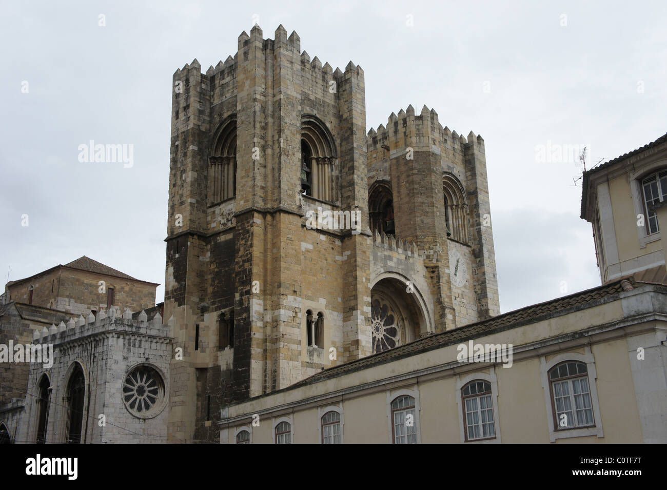 Lisbona Catedral da Sé, Portogallo Foto Stock