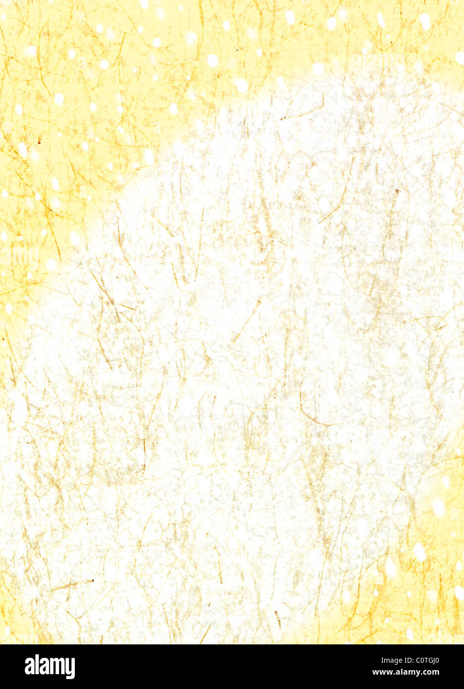 Giallo e sfondi bianchi Foto Stock