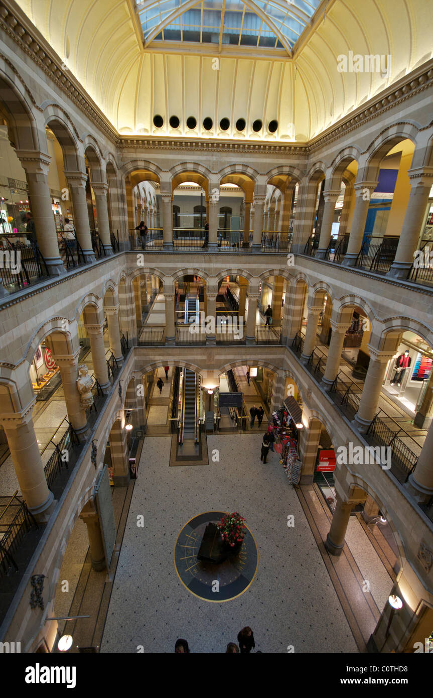 Magna Plaza Shopping Centre, Amsterdam Foto Stock