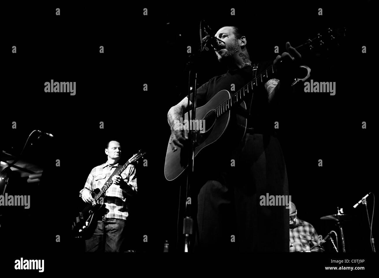 Rock Band Social Distortion performing live in concert Foto Stock