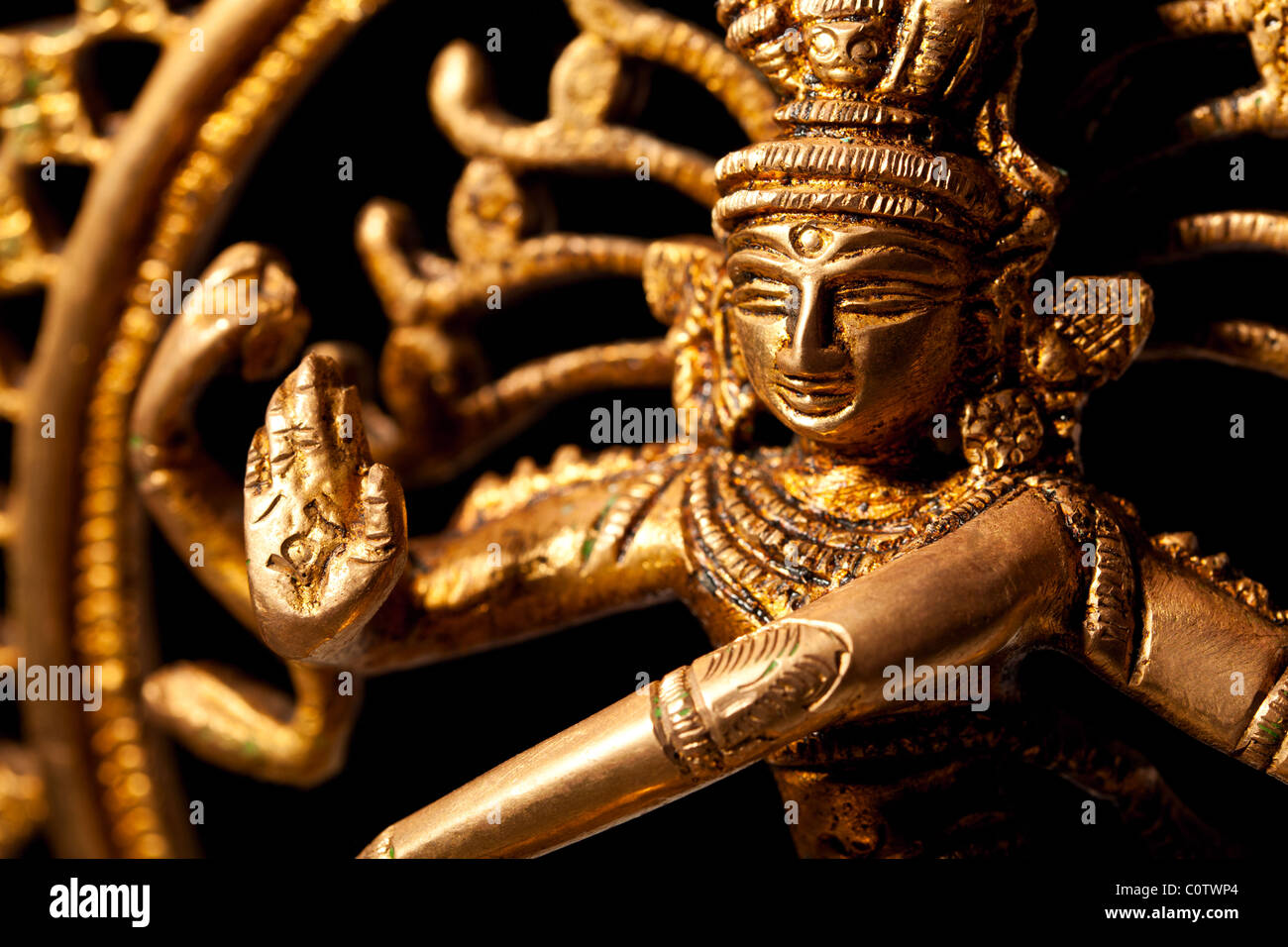 Statua di Indian dio indù Shiva Foto Stock