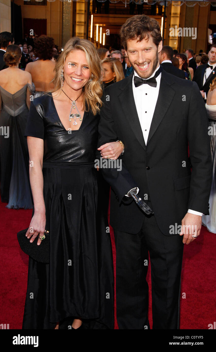 ARON RALSTON 83RD ACADEMY AWARDS red carpet arrivi Kodak Theatre Hollywood USA 27 febbraio 2011 Foto Stock
