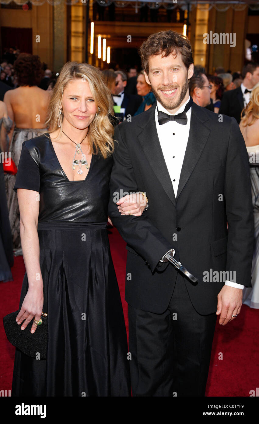 ARON RALSTON 83RD ACADEMY AWARDS red carpet arrivi Kodak Theatre Hollywood USA 27 febbraio 2011 Foto Stock
