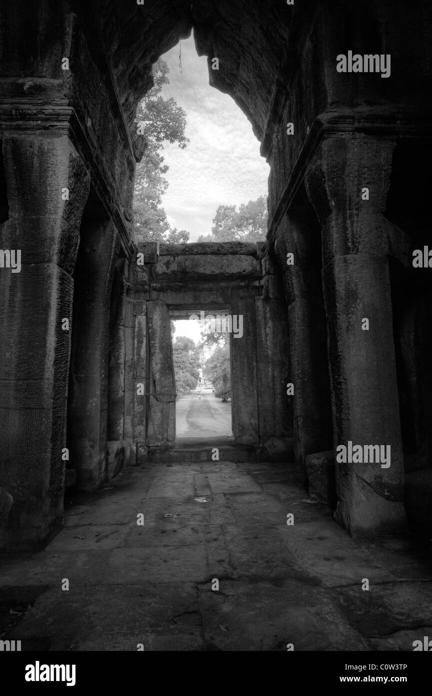 Angkor Wat. Cambogia. Sud-est asiatico. Foto Stock