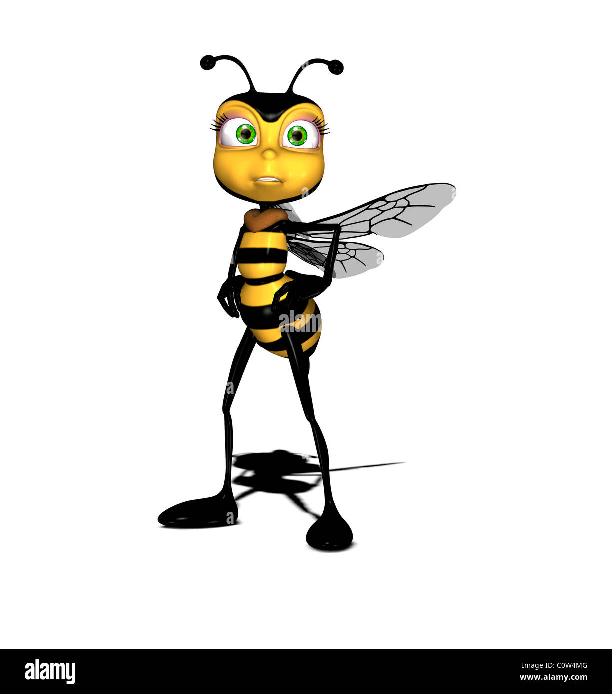 Illustrazione delle api Foto Stock