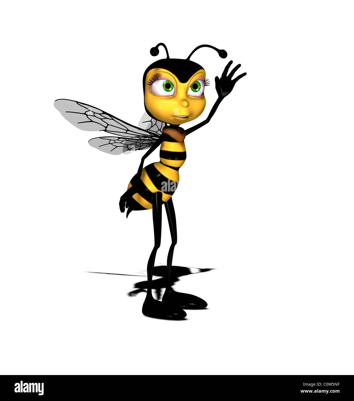 Illustrazione delle api Foto Stock