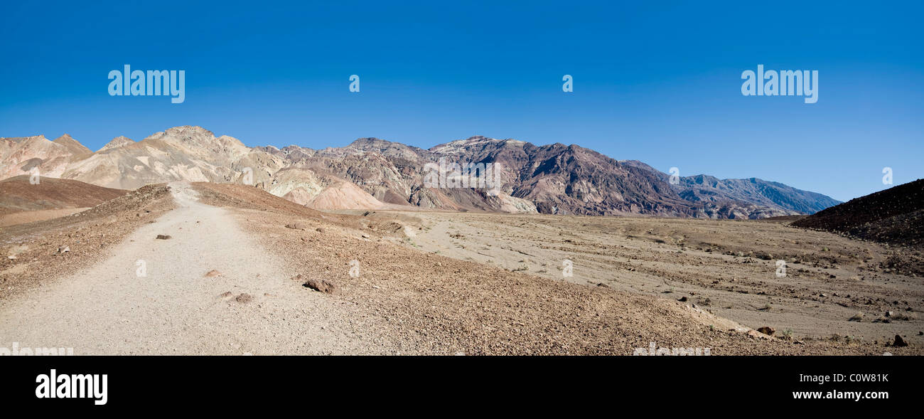 Percorso a piedi, il Parco Nazionale della Valle della Morte, STATI UNITI D'AMERICA Foto Stock