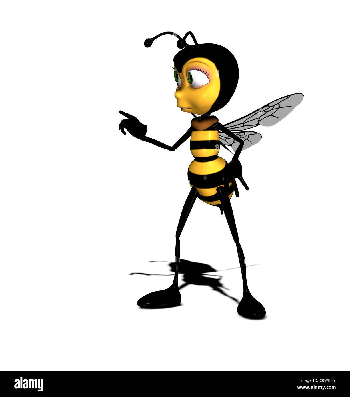 Illustrazione delle api Foto Stock