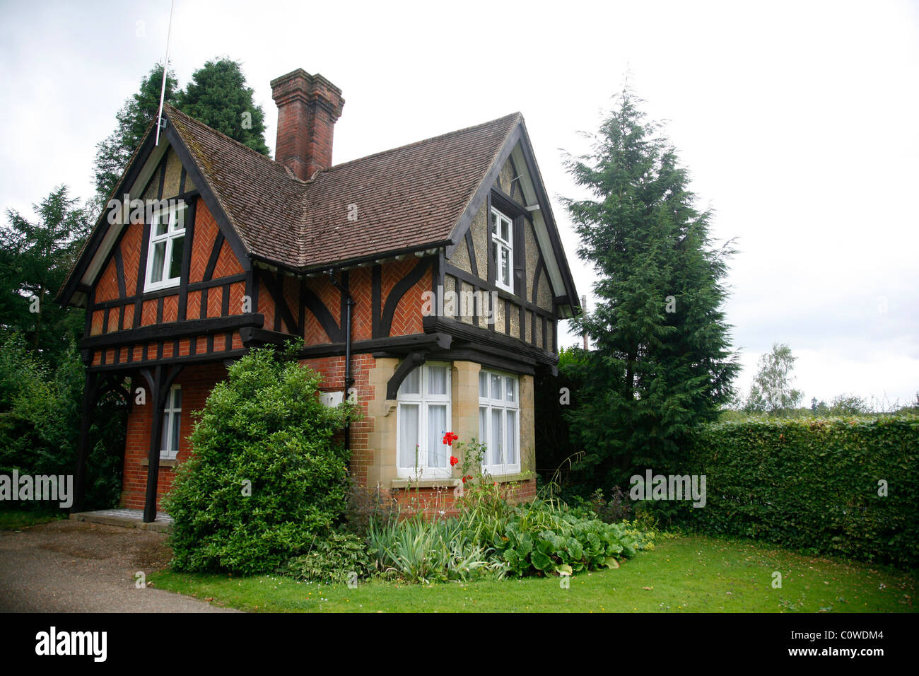 Cottage inglese, Kent, Inghilterra, Regno Unito. Foto Stock