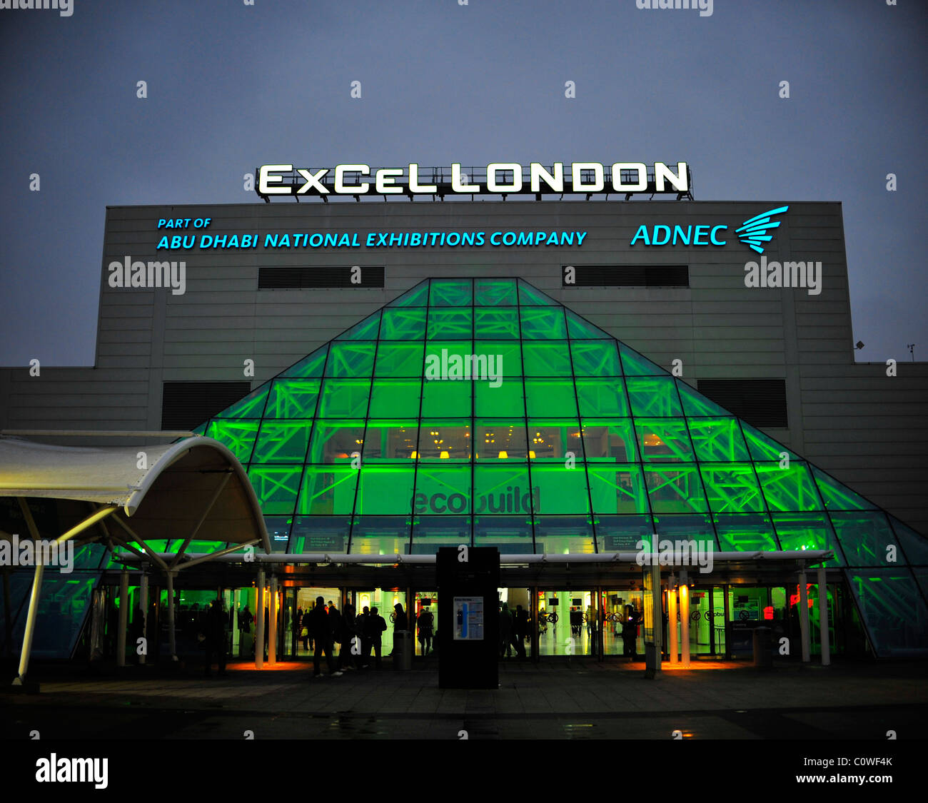 Londra Excel Exhibition Centre Foto Stock