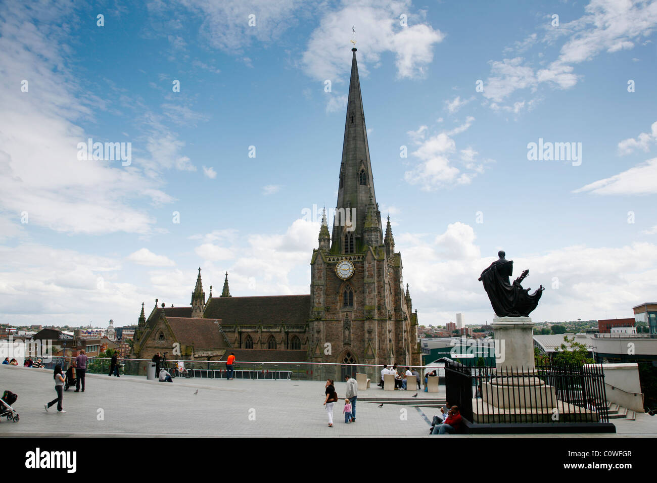 La chiesa di San Martino, Birmingham, Inghilterra, Regno Unito. Foto Stock