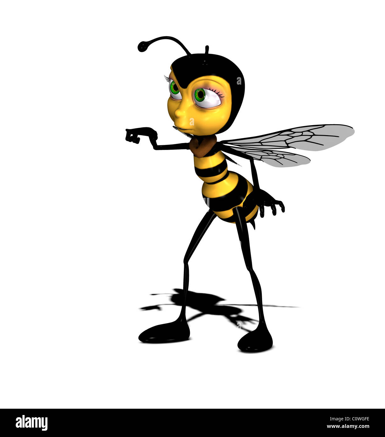 Illustrazione delle api Foto Stock