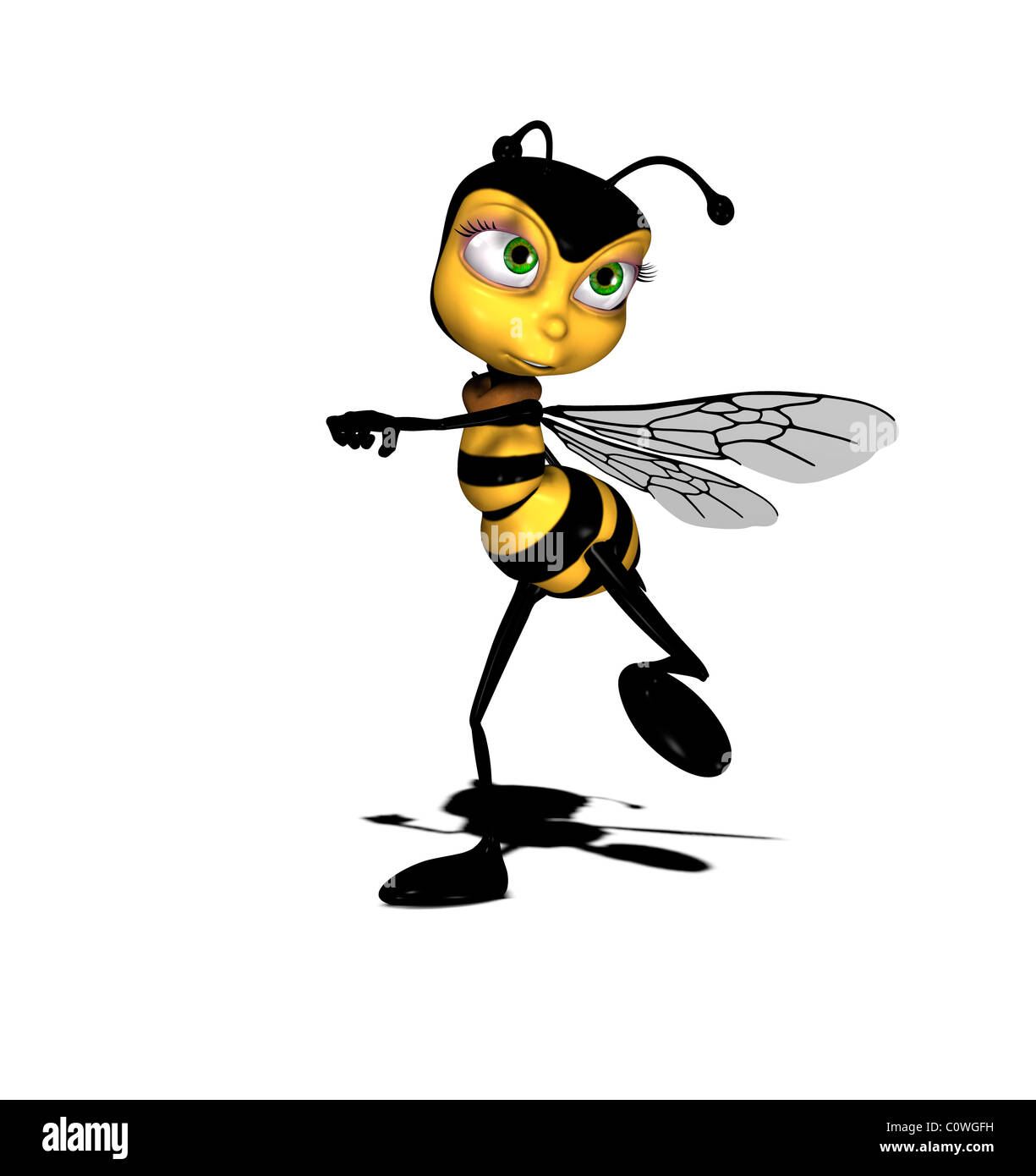 Illustrazione delle api Foto Stock