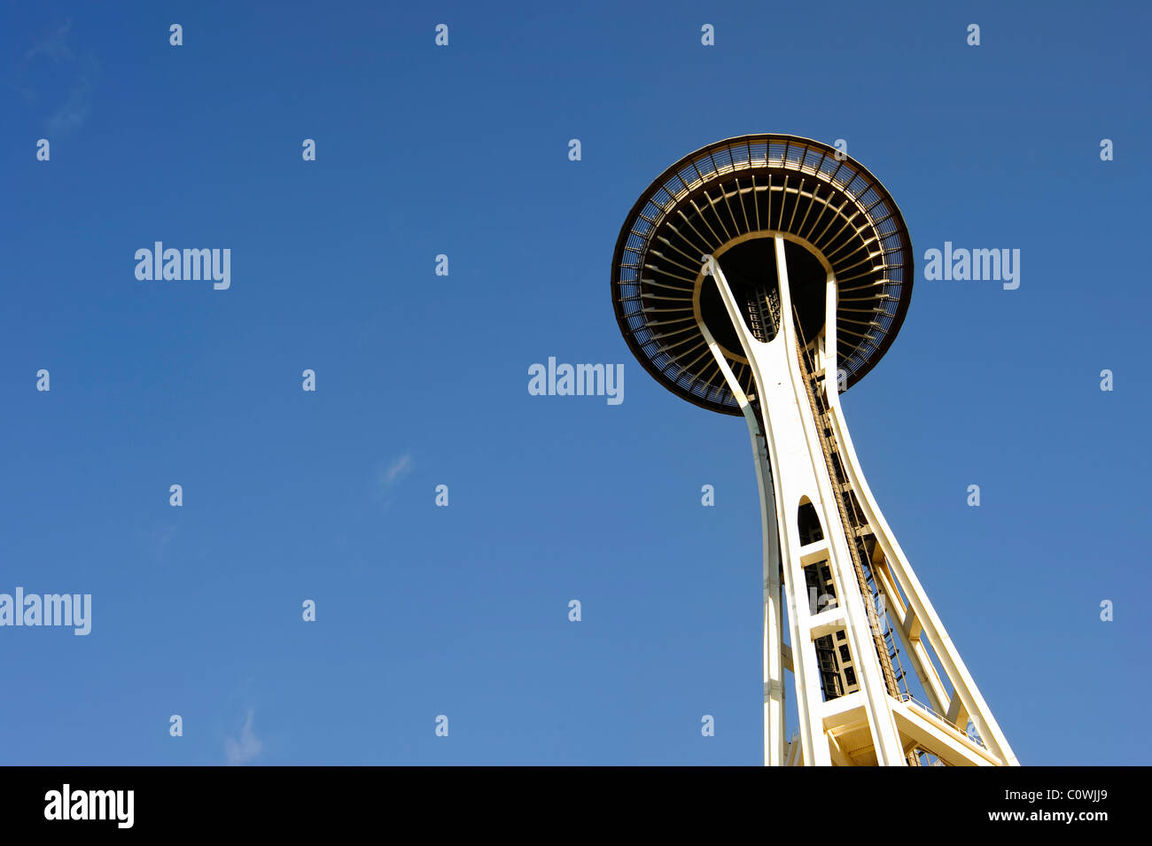 Stati Uniti d'America, Washington, Seattle Space Needle Foto Stock